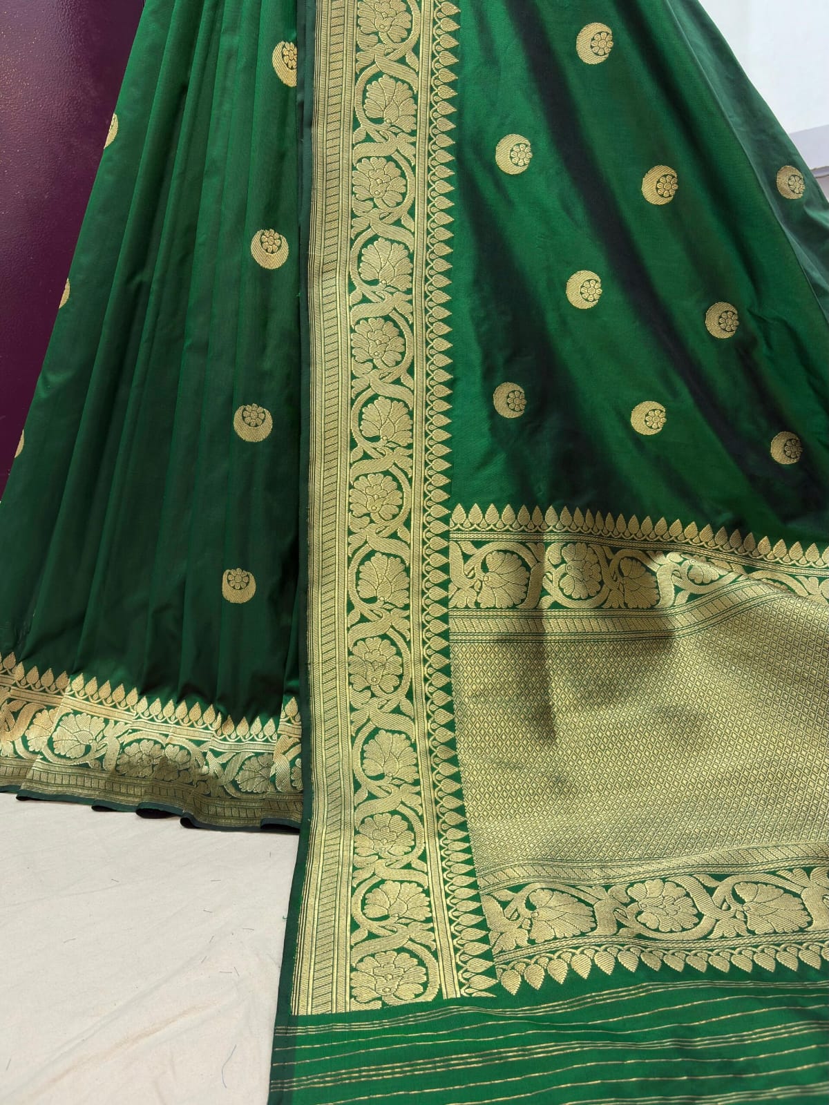 Banarasi Handloom Pure Katan Silk Saree