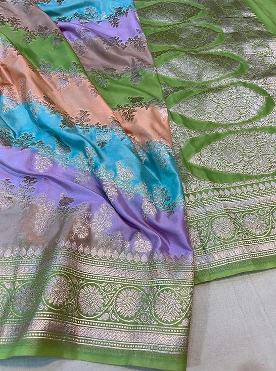 Banarasi Handloom Mashru Silk Saree