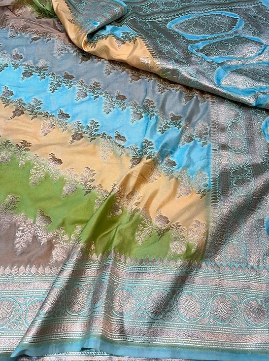 Banarasi Handloom Mashru Silk Saree