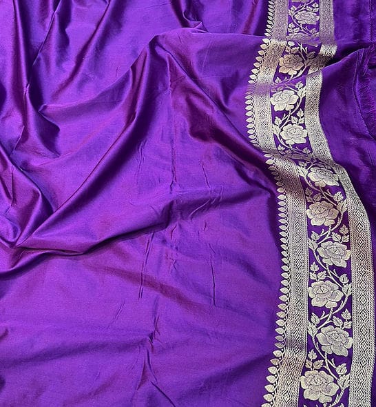 Banarasi Handloom Mashru Silk Saree
