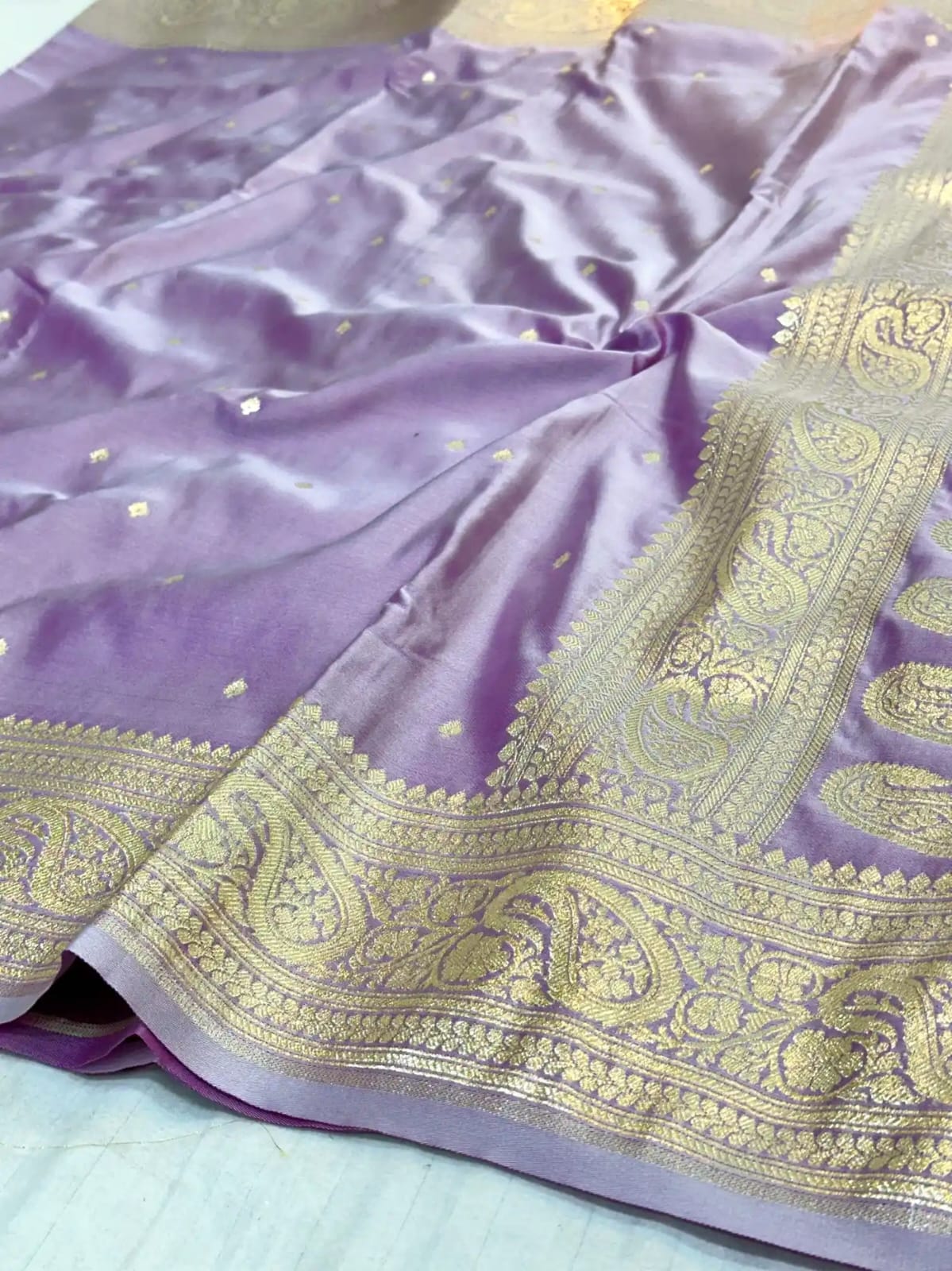 Banarasi Handloom Mashru Silk Saree