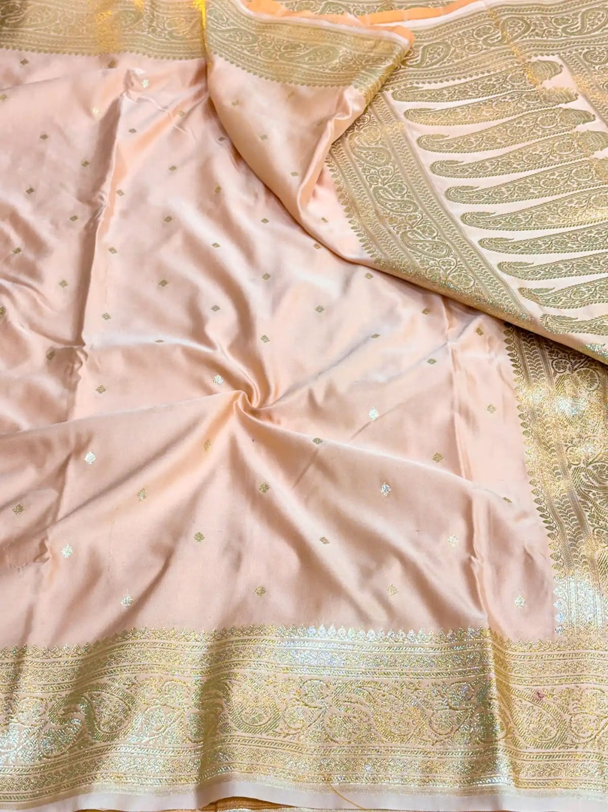 Banarasi Handloom Mashru Silk Saree