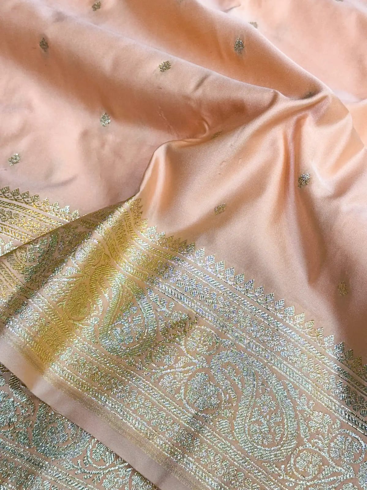 Banarasi Handloom Mashru Silk Saree
