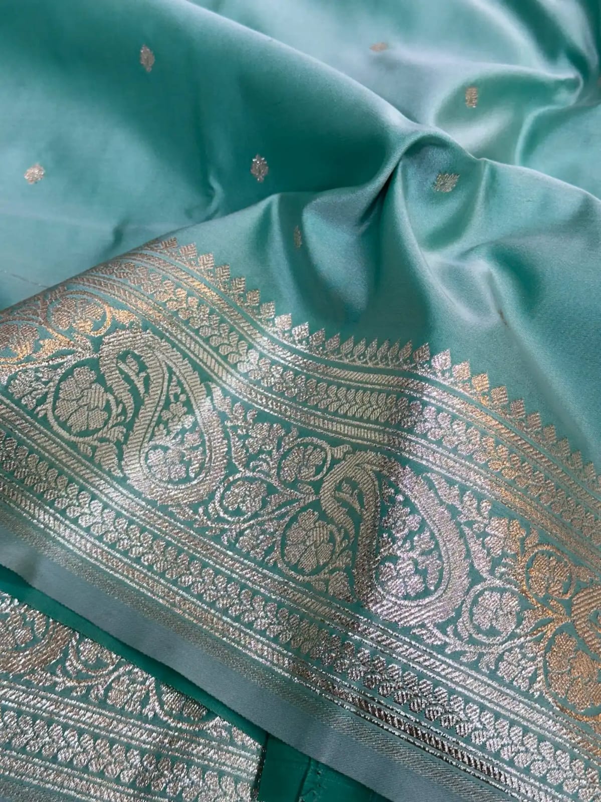 Banarasi Handloom Mashru Silk Saree
