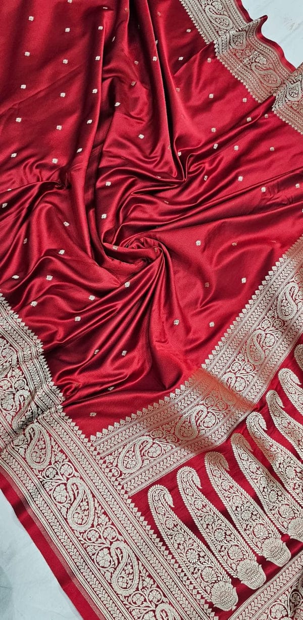 Banarasi Handloom Mashru Silk Saree
