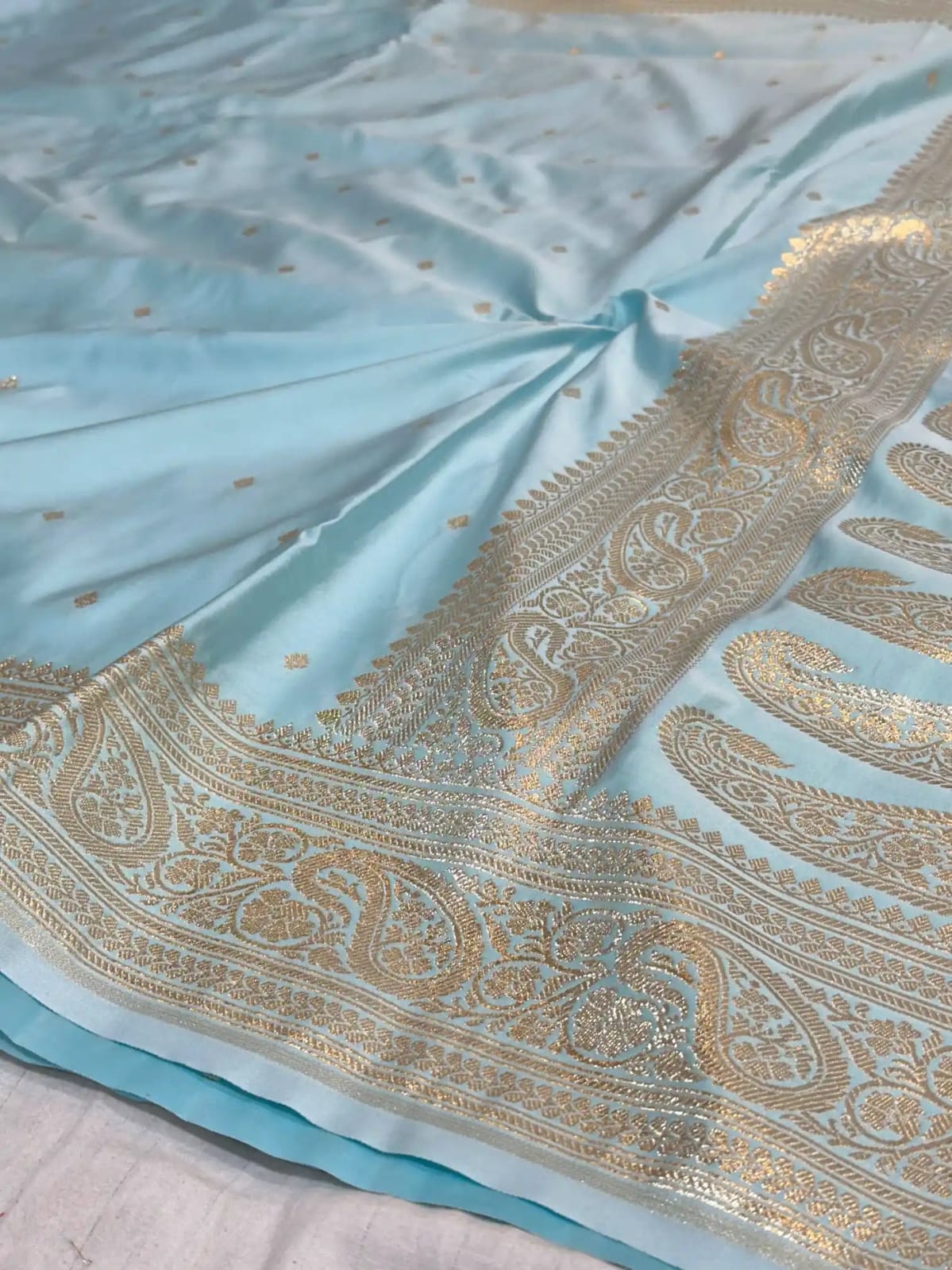 Banarasi Handloom Mashru Silk Saree