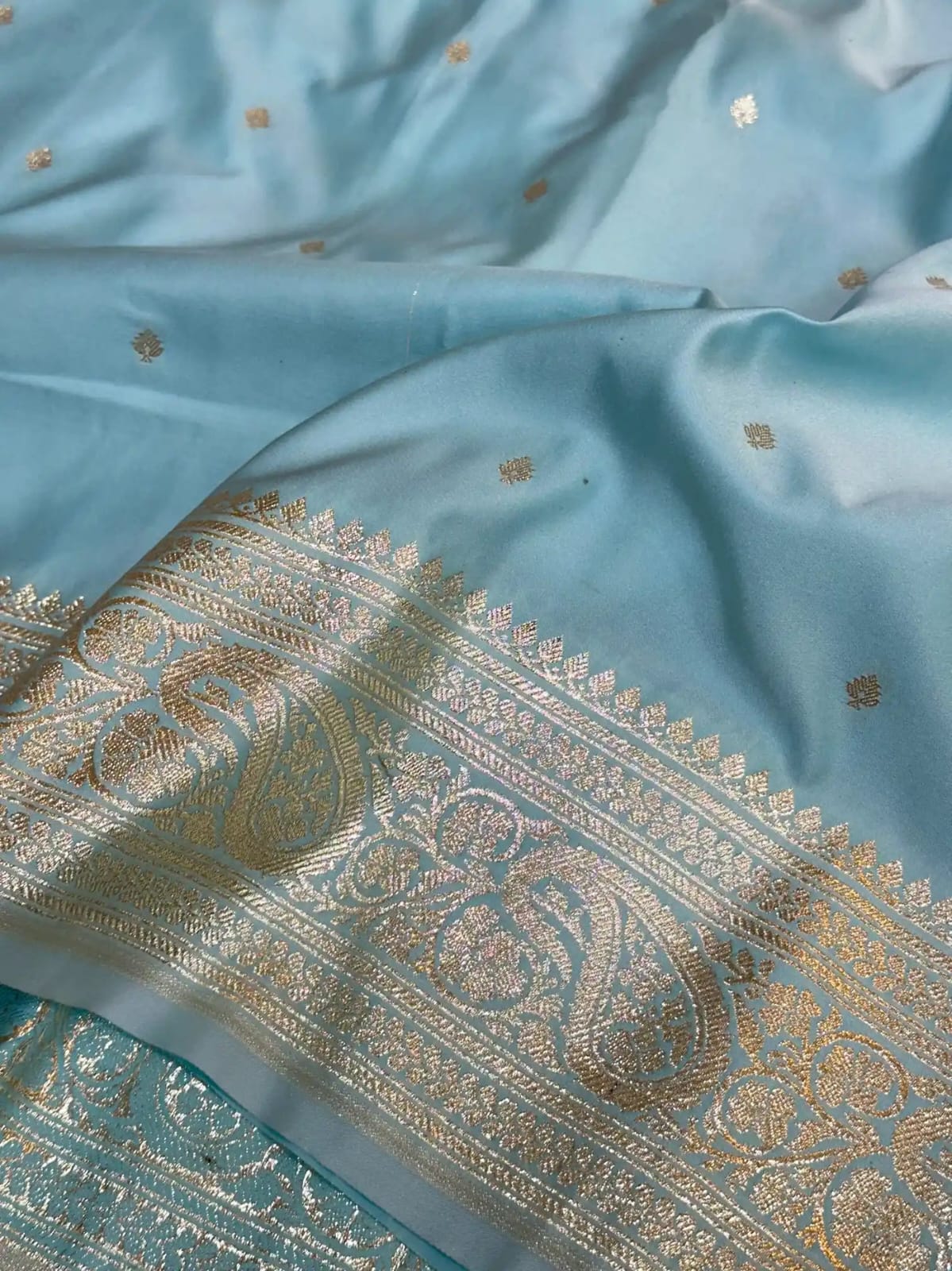 Banarasi Handloom Mashru Silk Saree