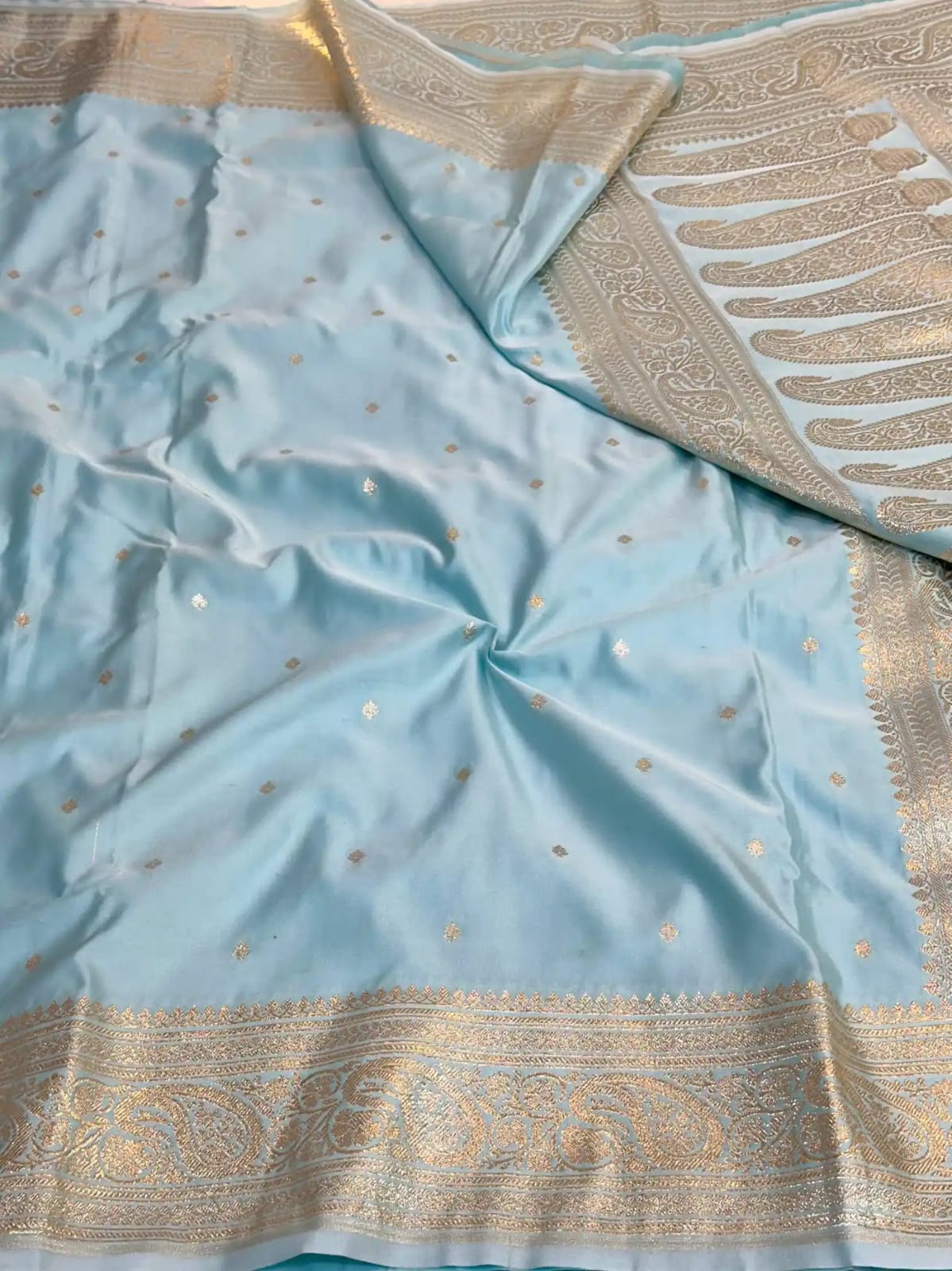 Banarasi Handloom Mashru Silk Saree