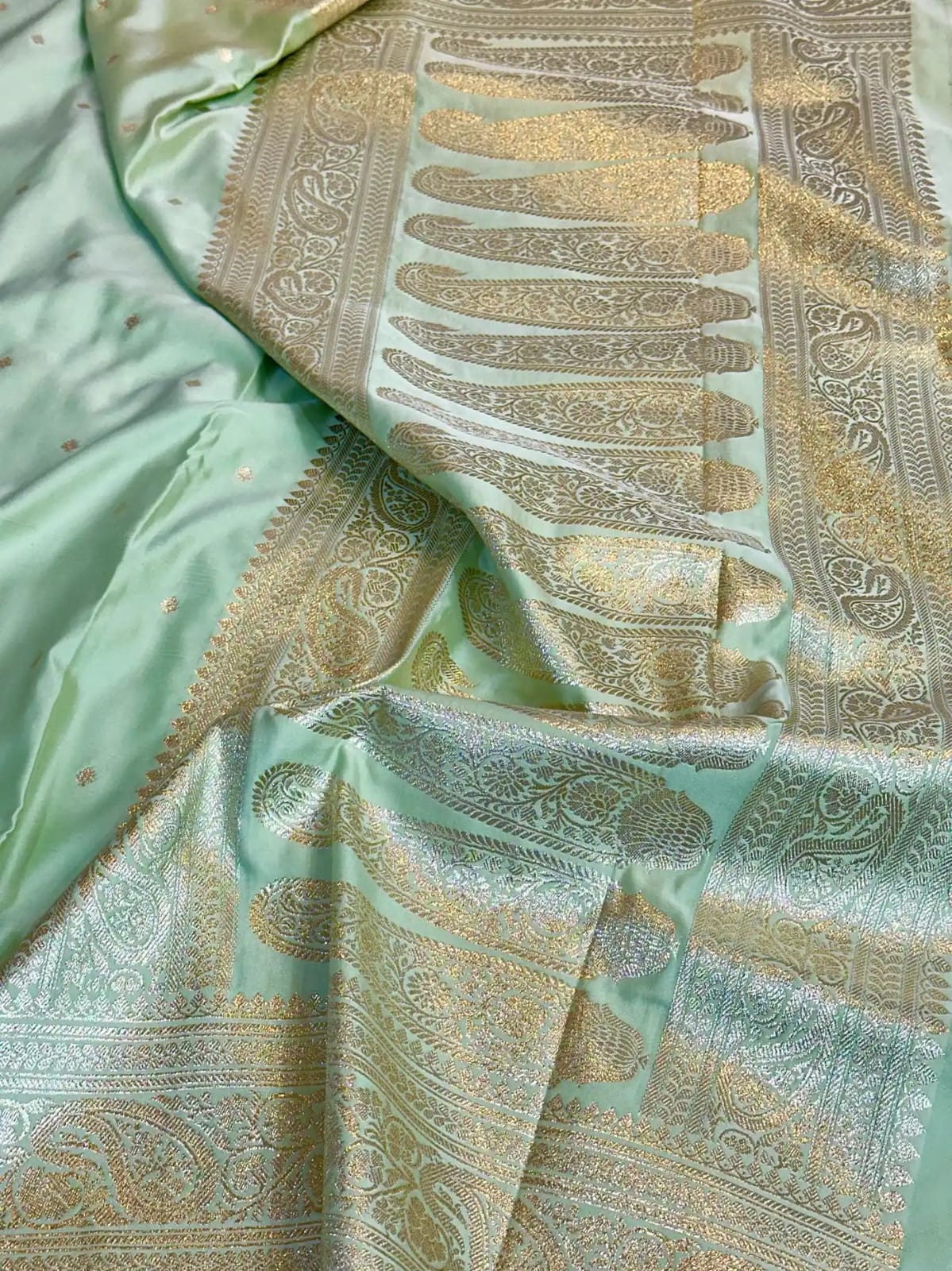 Banarasi Handloom Mashru Silk Saree