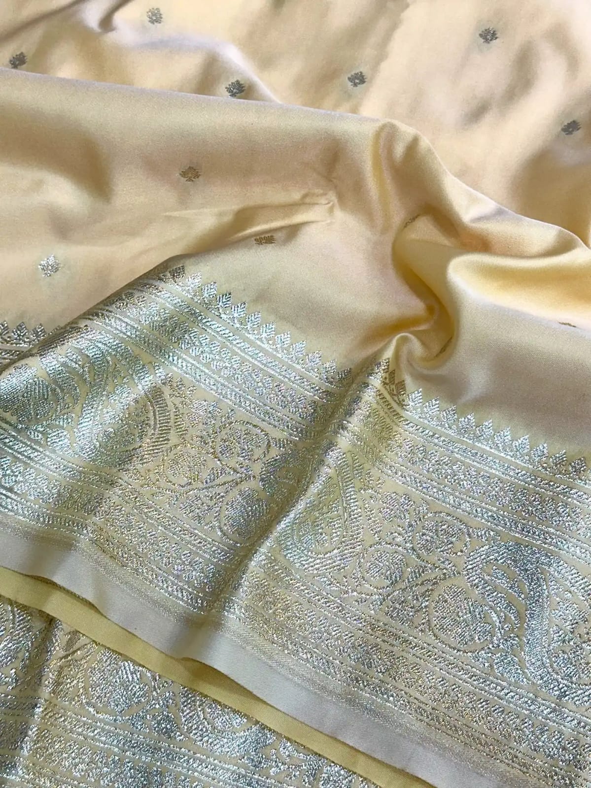 Banarasi Handloom Mashru Silk Saree