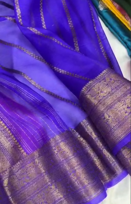 BANARASI PURE KORA SAREE