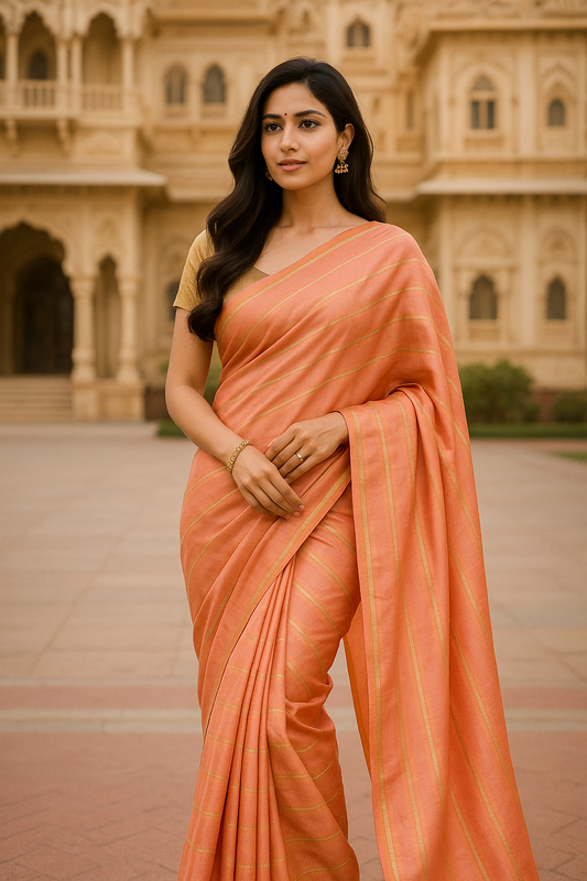 BANARASI PURE KORA SAREE