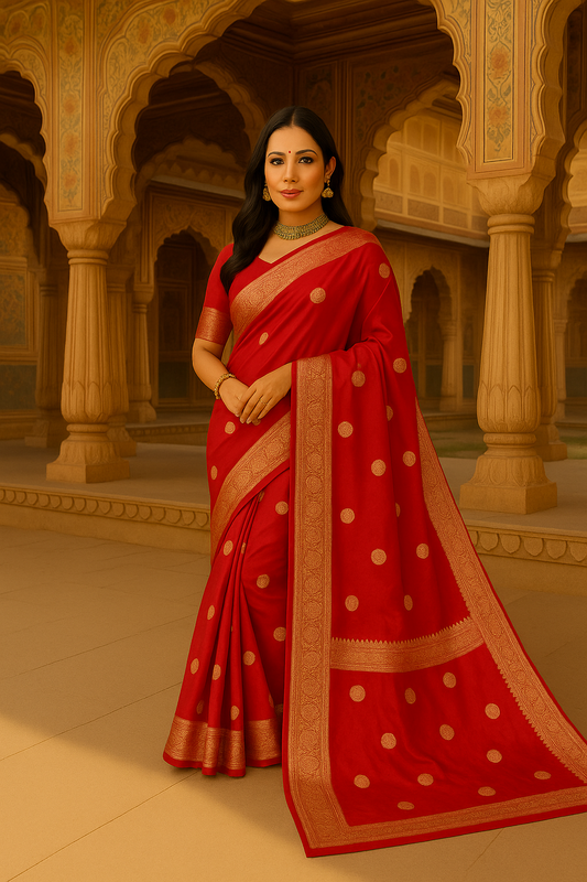 Banarasi Handloom Pure Katan Silk Saree