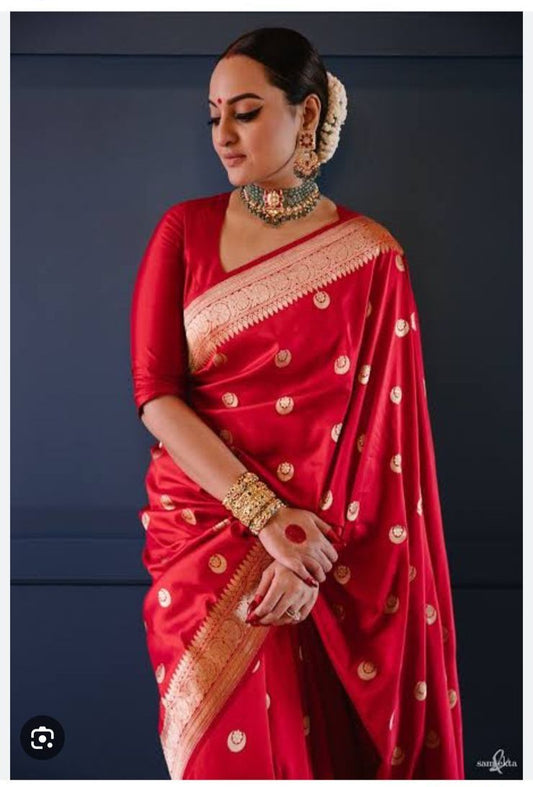 Banarasi Handloom Pure Katan Silk Saree