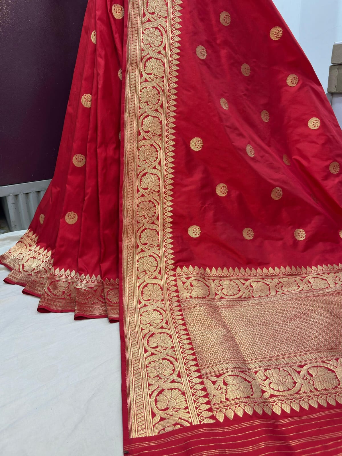 Banarasi Handloom Pure Katan Silk Saree