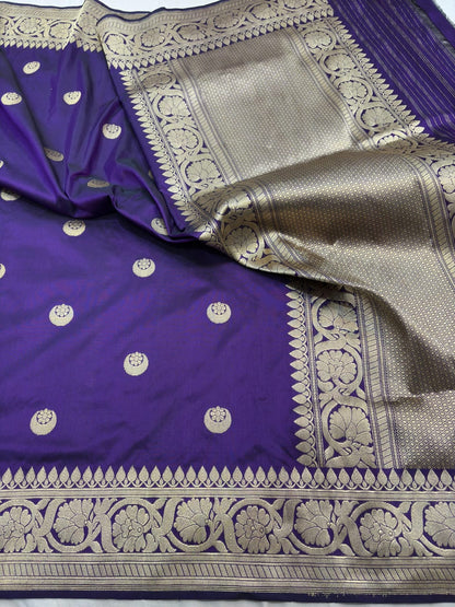Banarasi Handloom Pure Katan Silk Saree
