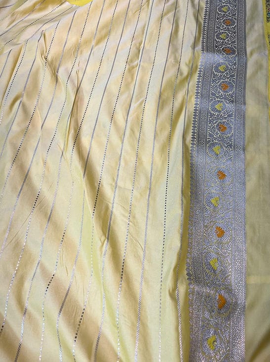 Banarasi Handloom Mashru Silk Saree