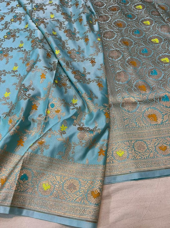Banarasi Handloom Mashru Silk Saree