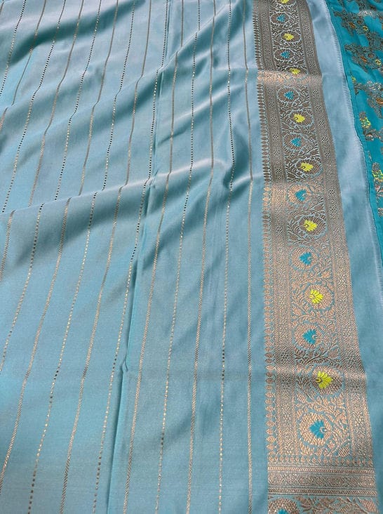 Banarasi Handloom Mashru Silk Saree