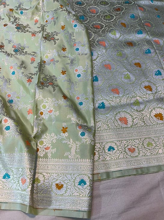 Banarasi Handloom Mashru Silk Saree
