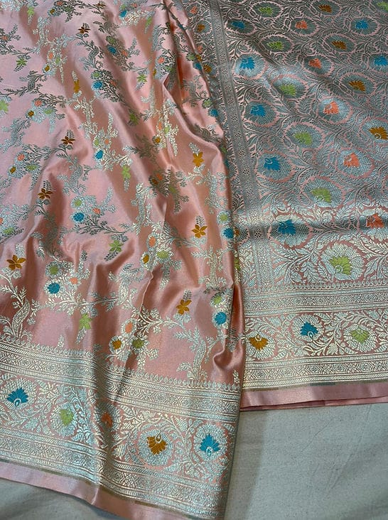 Banarasi Handloom Mashru Silk Saree