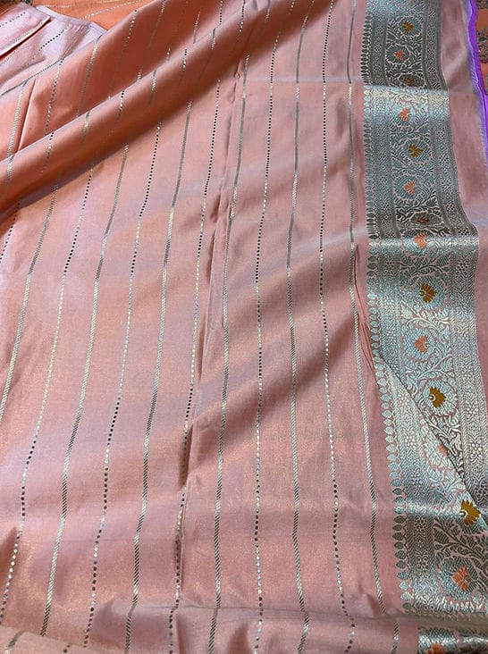 Banarasi Handloom Mashru Silk Saree