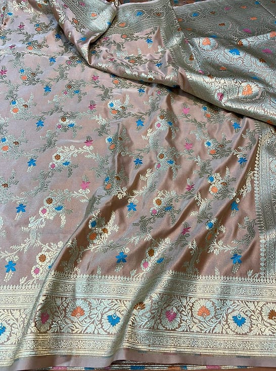 Banarasi Handloom Mashru Silk Saree