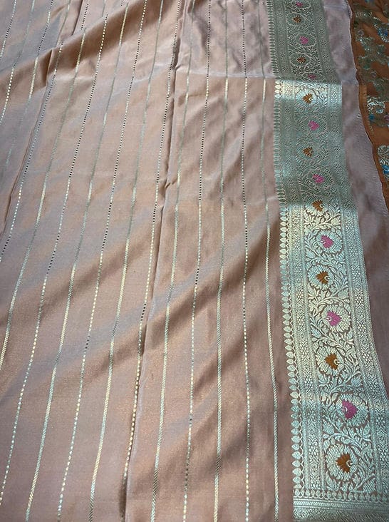 Banarasi Handloom Mashru Silk Saree