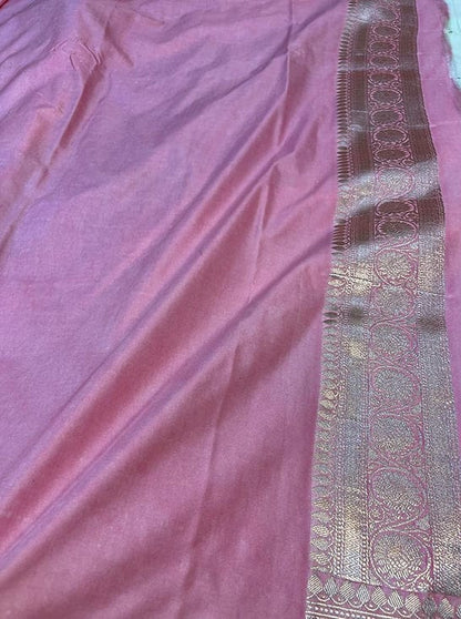 Banarasi Handloom Mashru Silk Saree