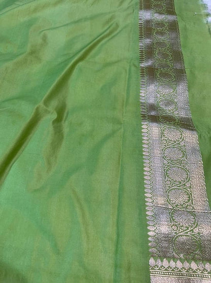 Banarasi Handloom Mashru Silk Saree