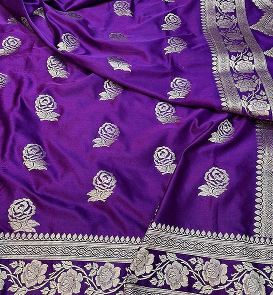 Banarasi Handloom Mashru Silk Saree