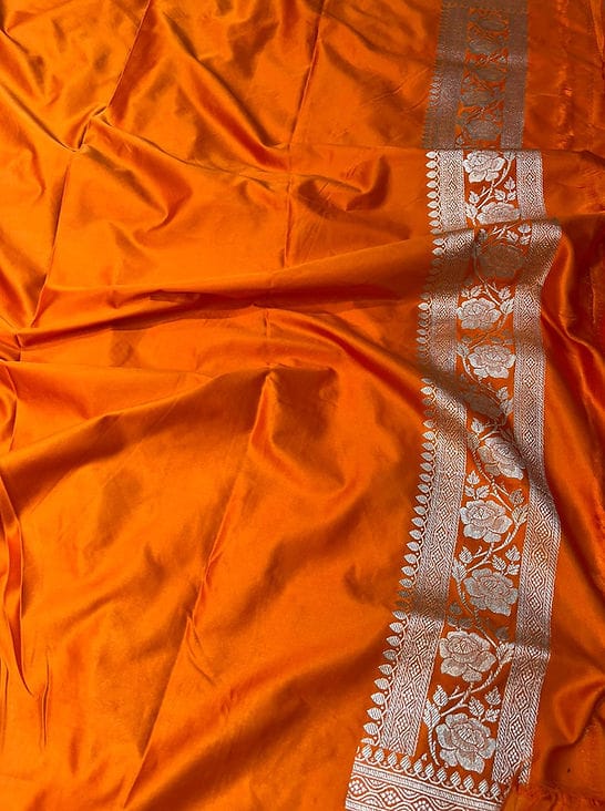 Banarasi Handloom Mashru Silk Saree
