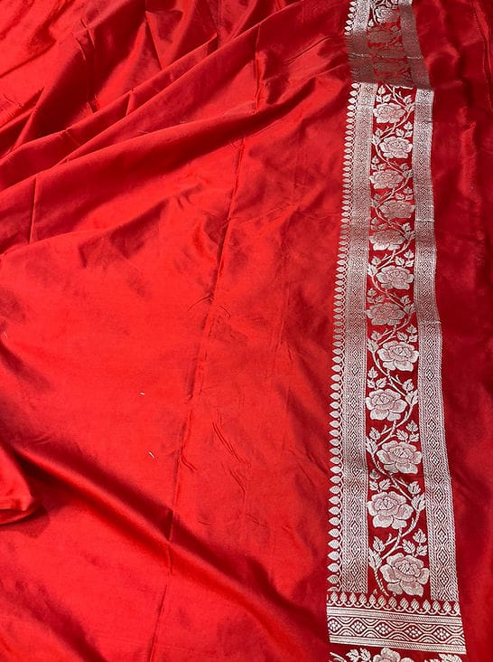 Banarasi Handloom Mashru Silk Saree