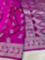 Banarasi Handloom Mashru Silk Saree