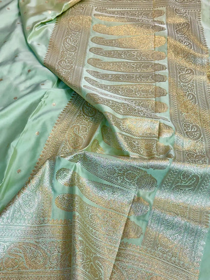 Banarasi Handloom Mashru Silk Saree